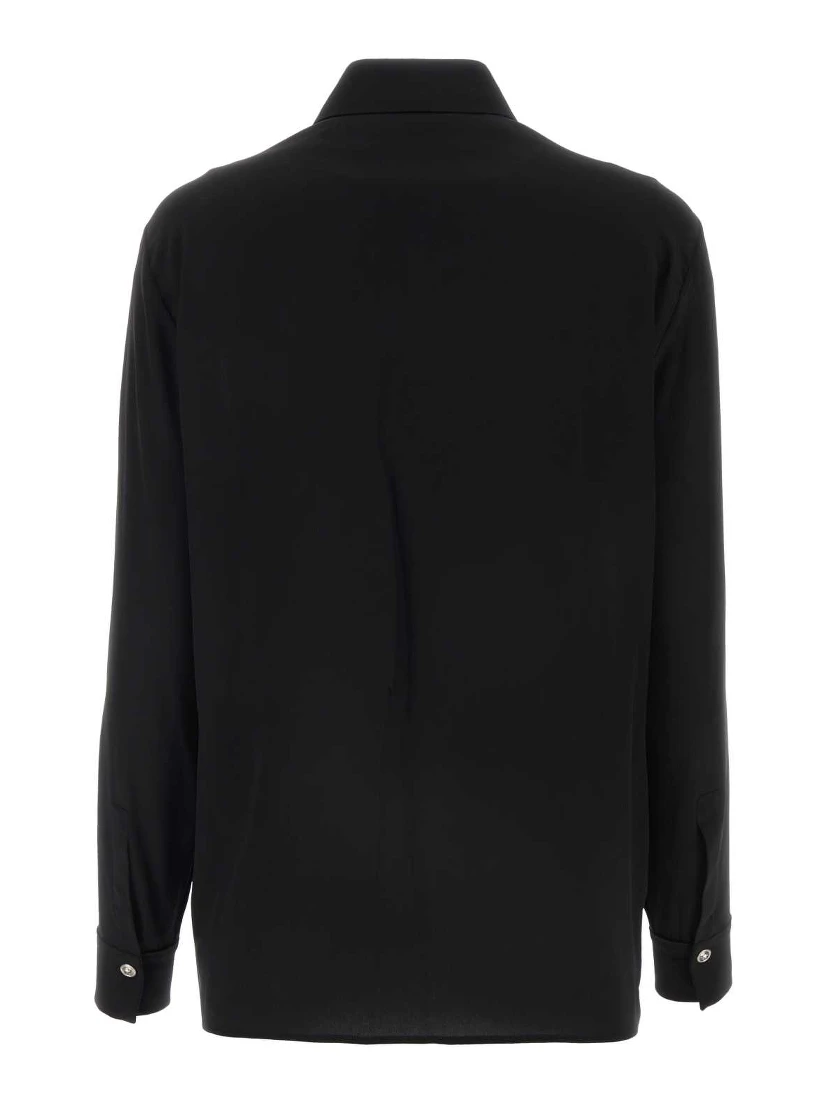 INFORMAL SHIRT CREPE DE CHINE FABRIC