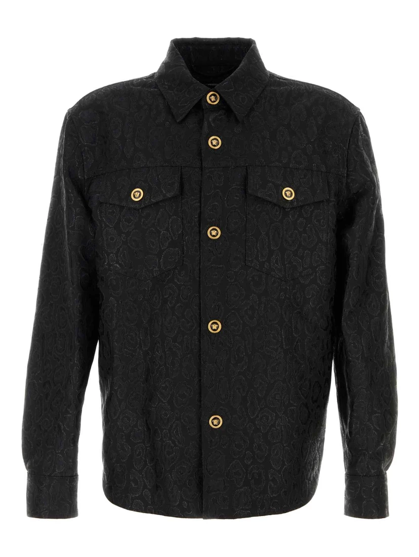 BLOUSON FABRIC VISCOSE WOOL JACQUARD LUREX DIS. LE