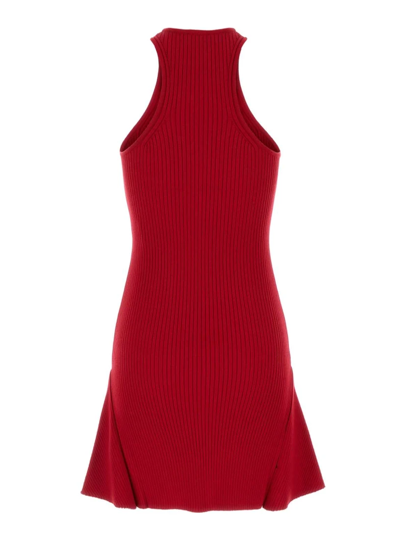 SCUBA RIB KNIT DRESS