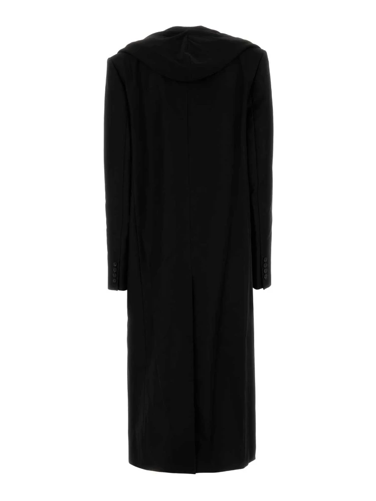 DRAPED HOOD COAT alternative