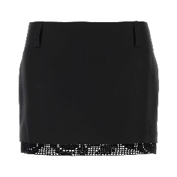 PF24 SKIRT 07 BLACK