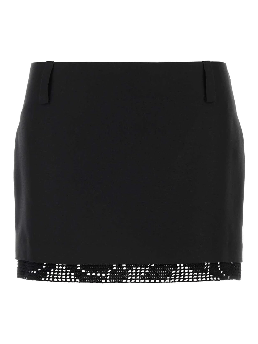 PF24 SKIRT 07 BLACK
