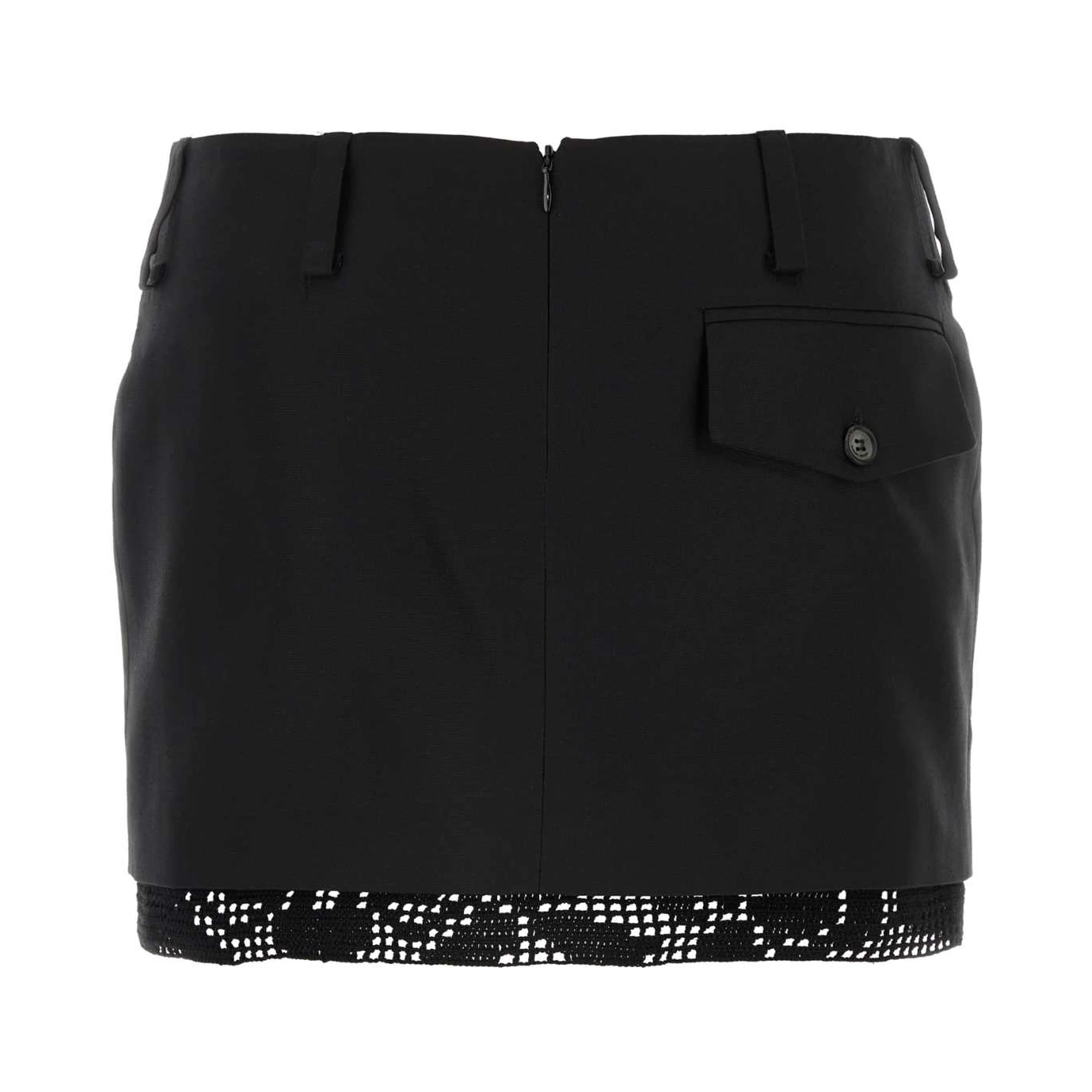PF24 SKIRT 07 BLACK