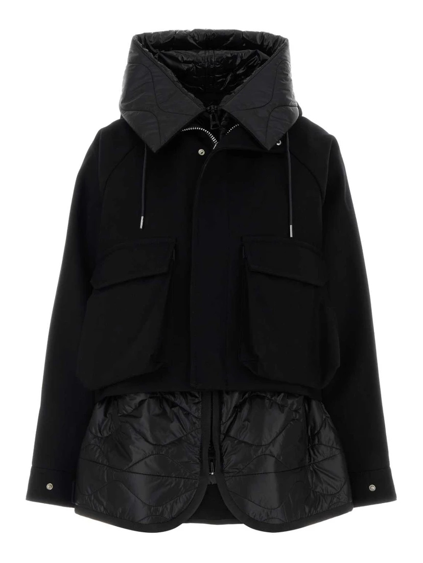 WOOL MELTON BLOUSON