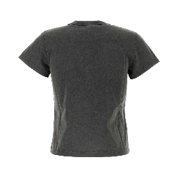SHRUNKEN TEE WITH BLADE LOGO