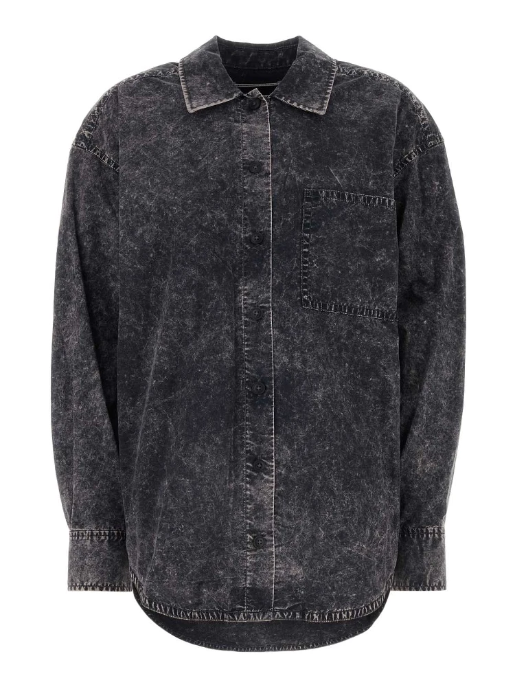 OVERSIZED SHIRT WITH PATCH POCKET