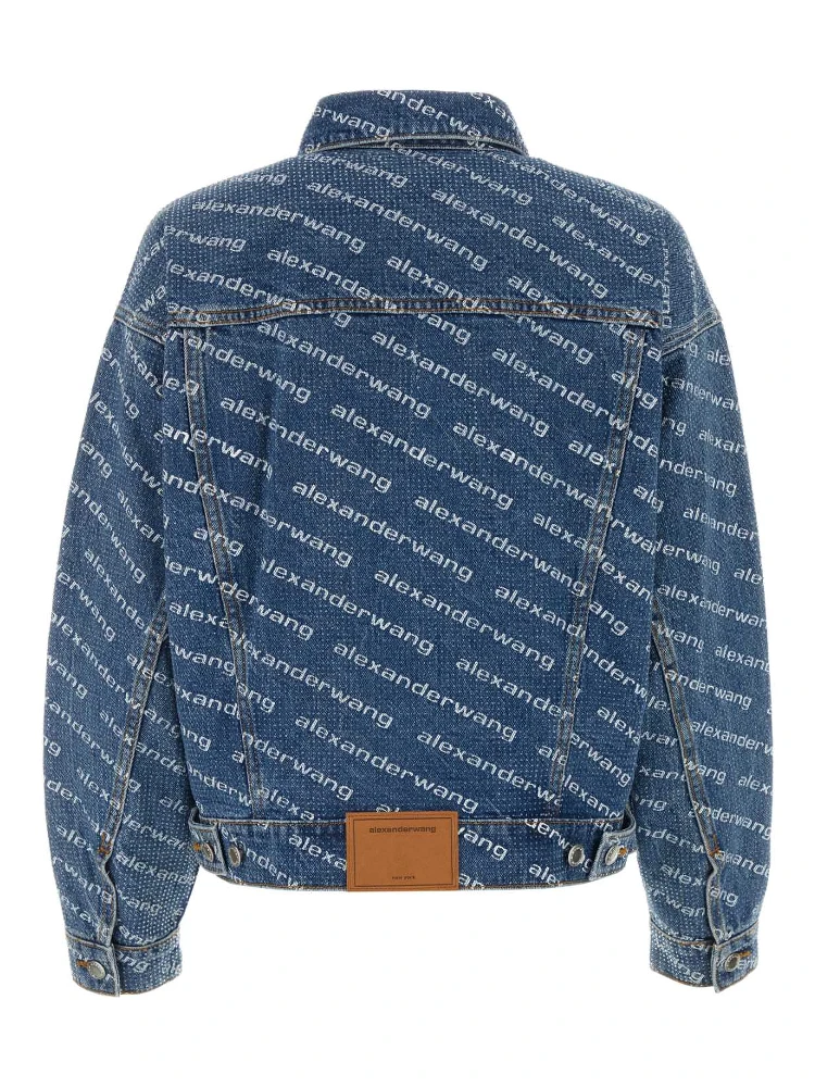 GAME JACKET W LOGO PRINT CLEAR BEAD HOTFIX alternative