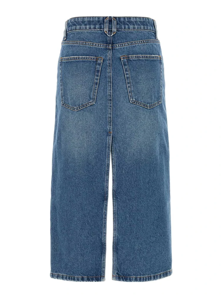 TWEED AND DENIM SKIRT alternative
