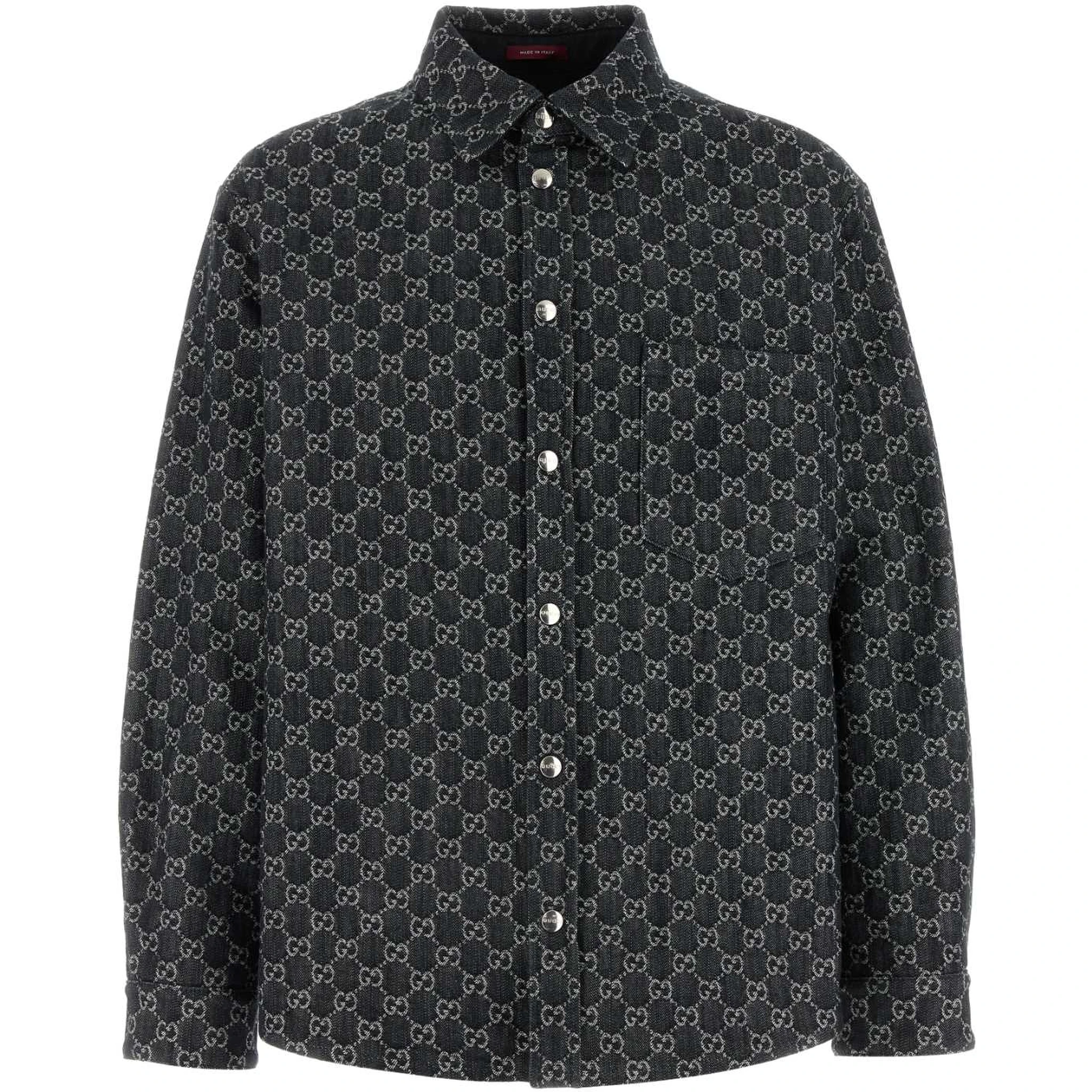 OVERSHIRT DENIM GG ALL OVER