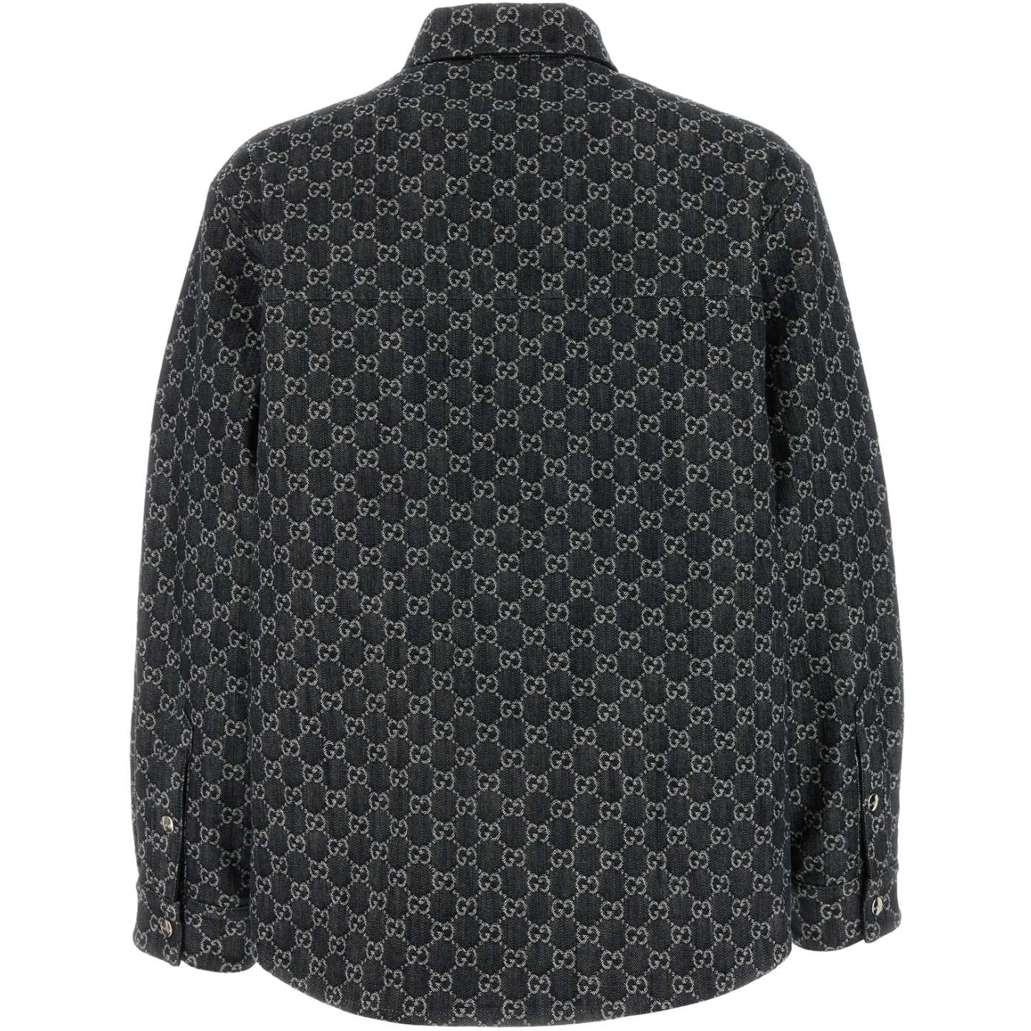 OVERSHIRT DENIM GG ALL OVER