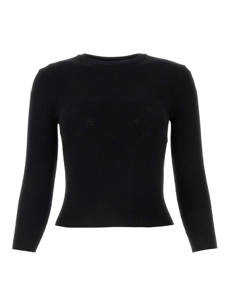 L/S CROPPED SWEATER