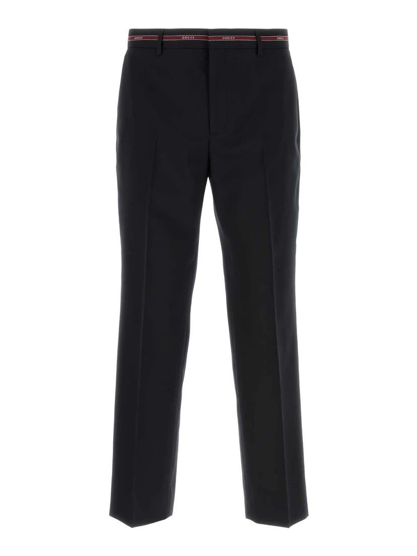PANT WOOL SELVEDGE W/HORN