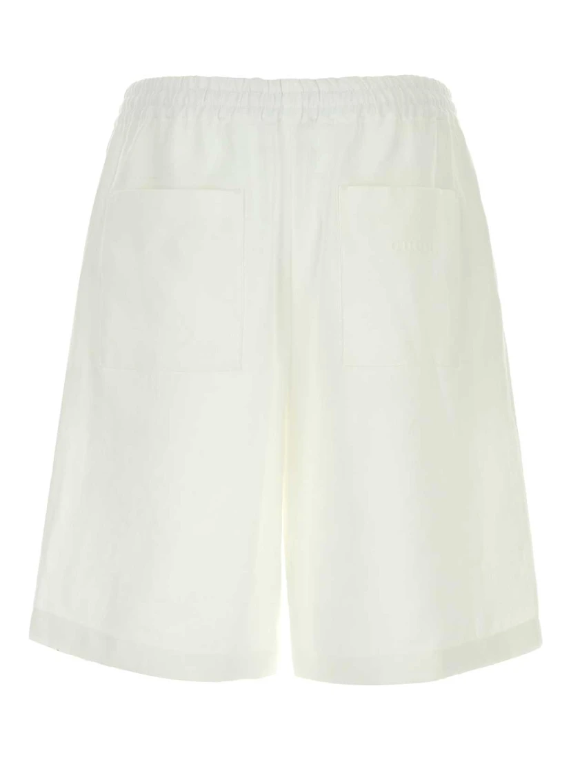 SHORT PANT PLAIN LINEN