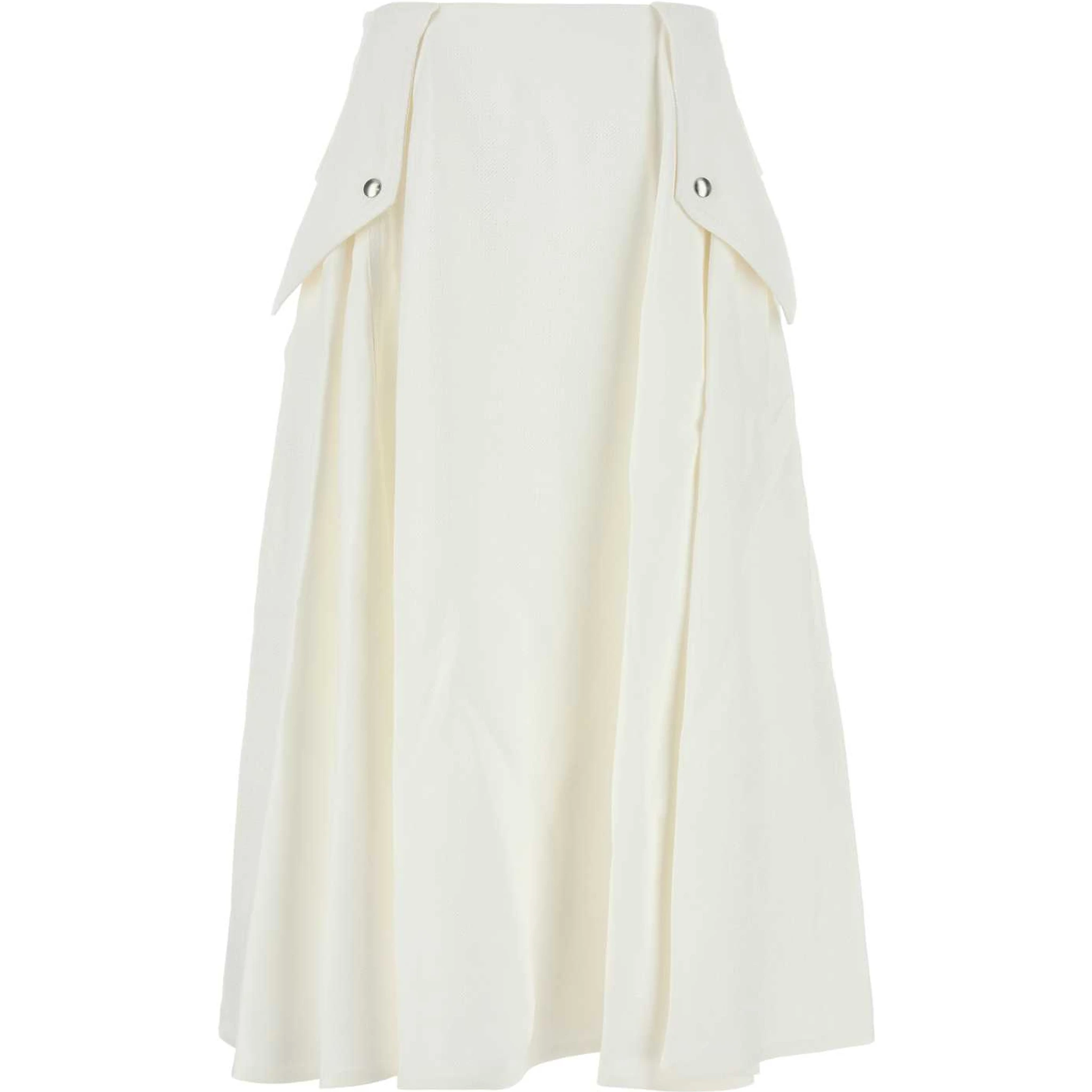 GONNA BIANCA MIDI TASCHE