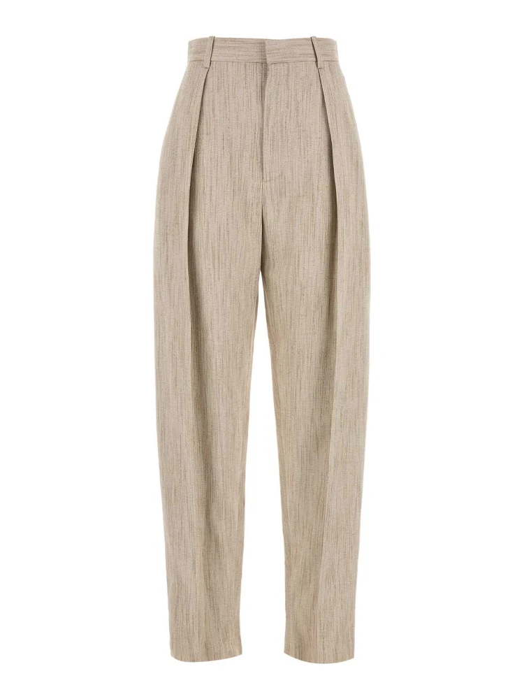 PANTA FIAMMATA BOTTONI KNOT ORO