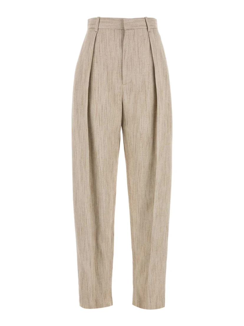 PANTA FIAMMATA BOTTONI KNOT ORO