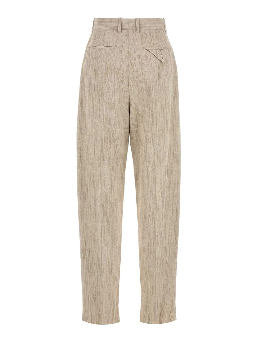 PANTA FIAMMATA BOTTONI KNOT ORO