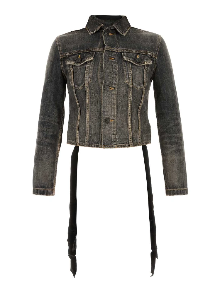LACE-UP JACKET