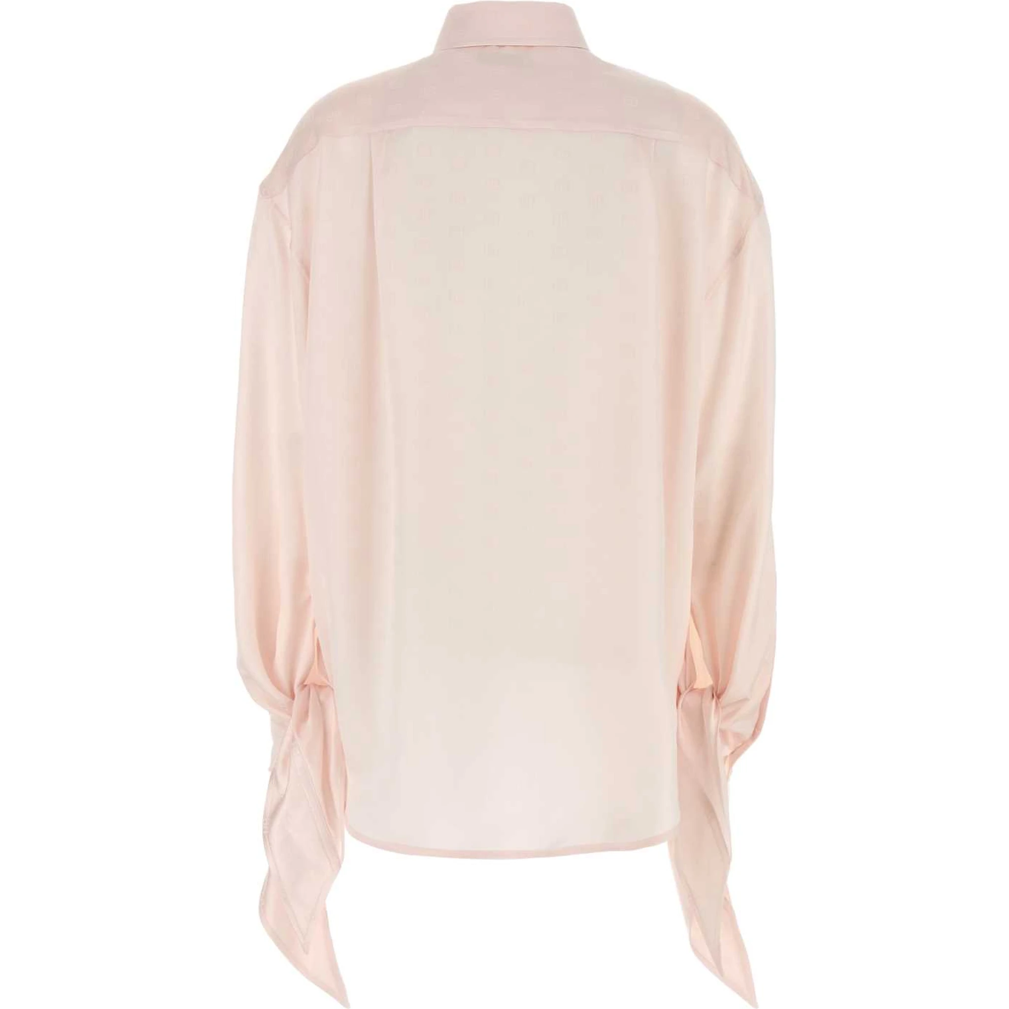 Knotted Cuff Blouse