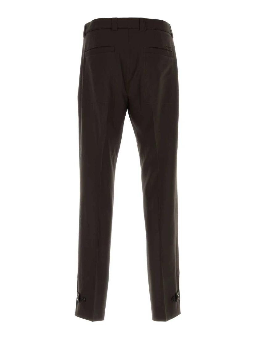 PANT WOOL GABARDINE W/HORN