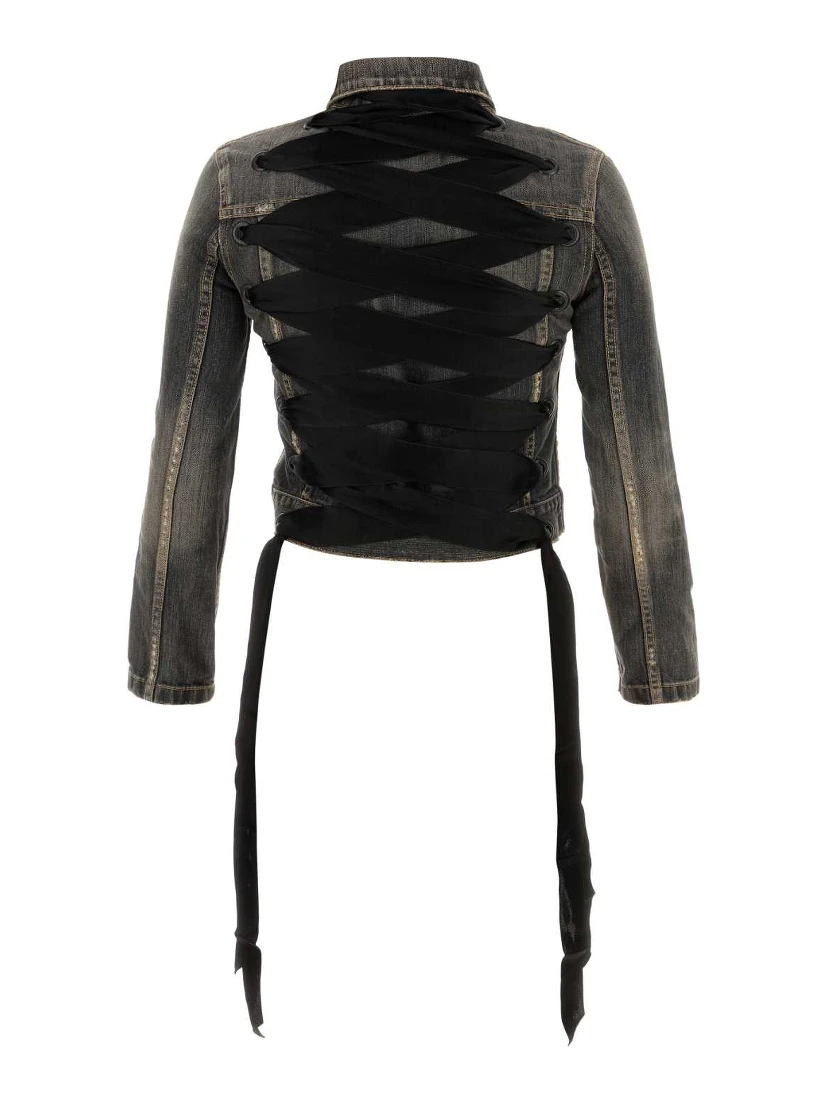 LACE-UP JACKET