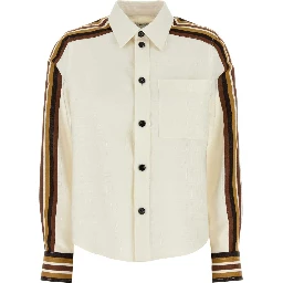 WHITE SHIRT BAND SLEEVES