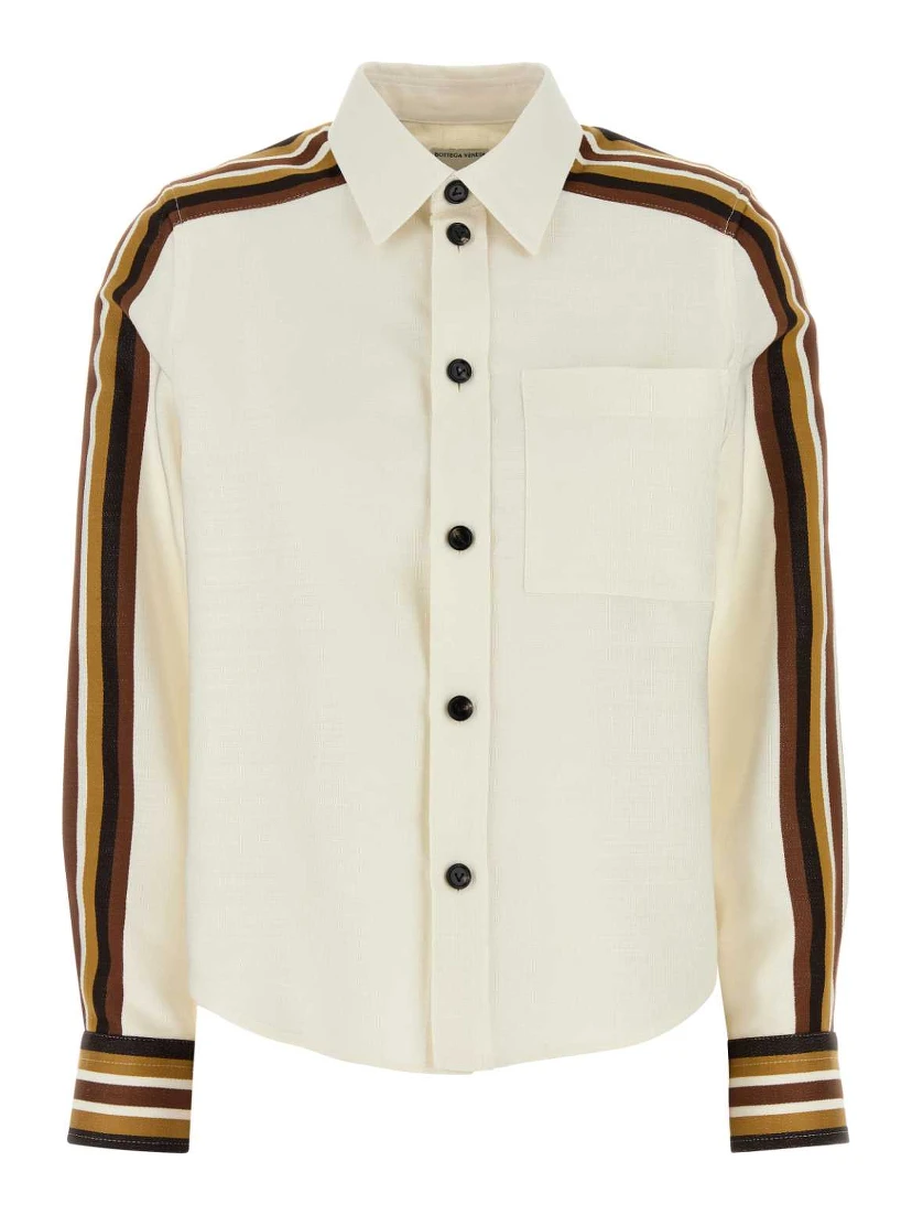 WHITE SHIRT BAND SLEEVES