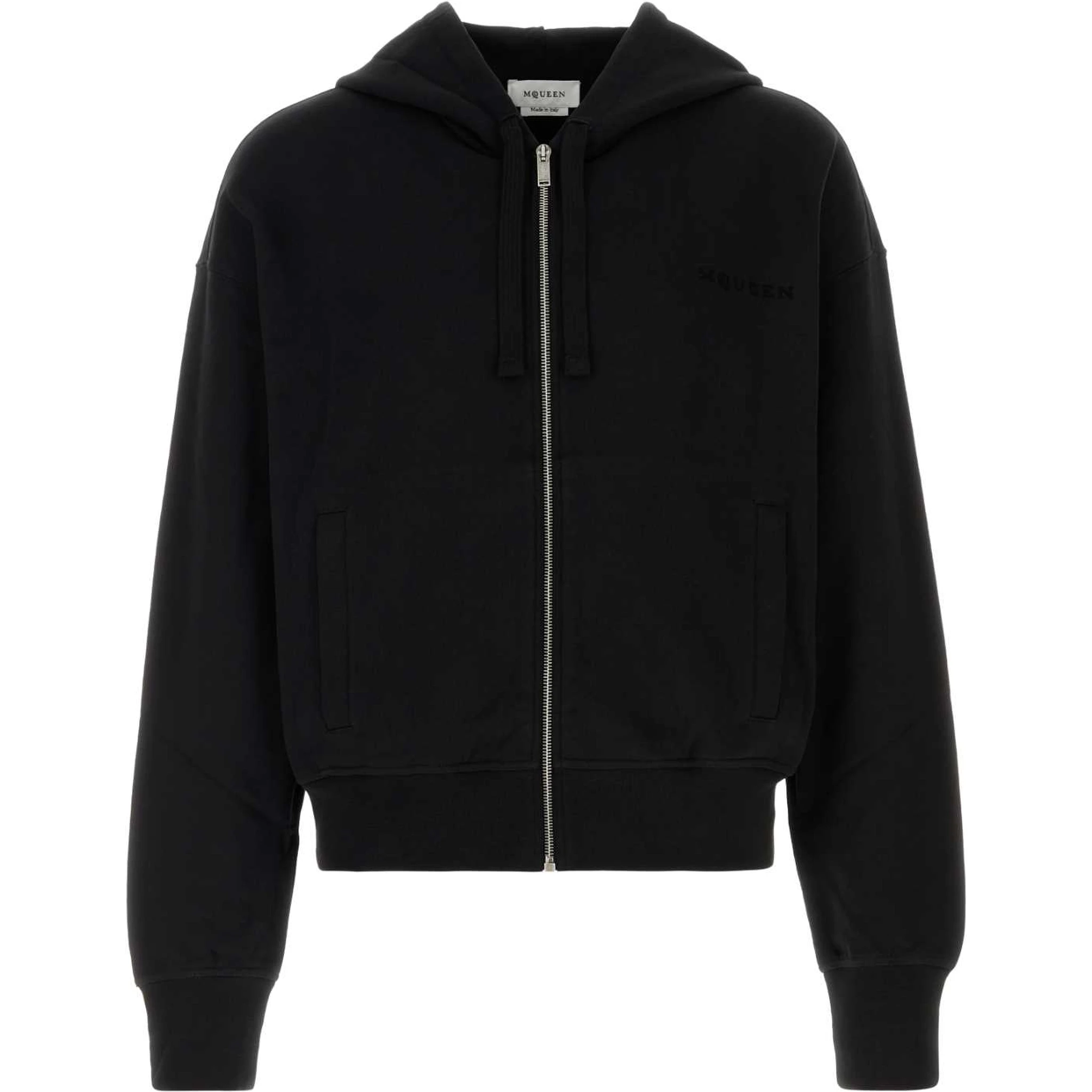 LOGO PRNT ZIP HOODIE