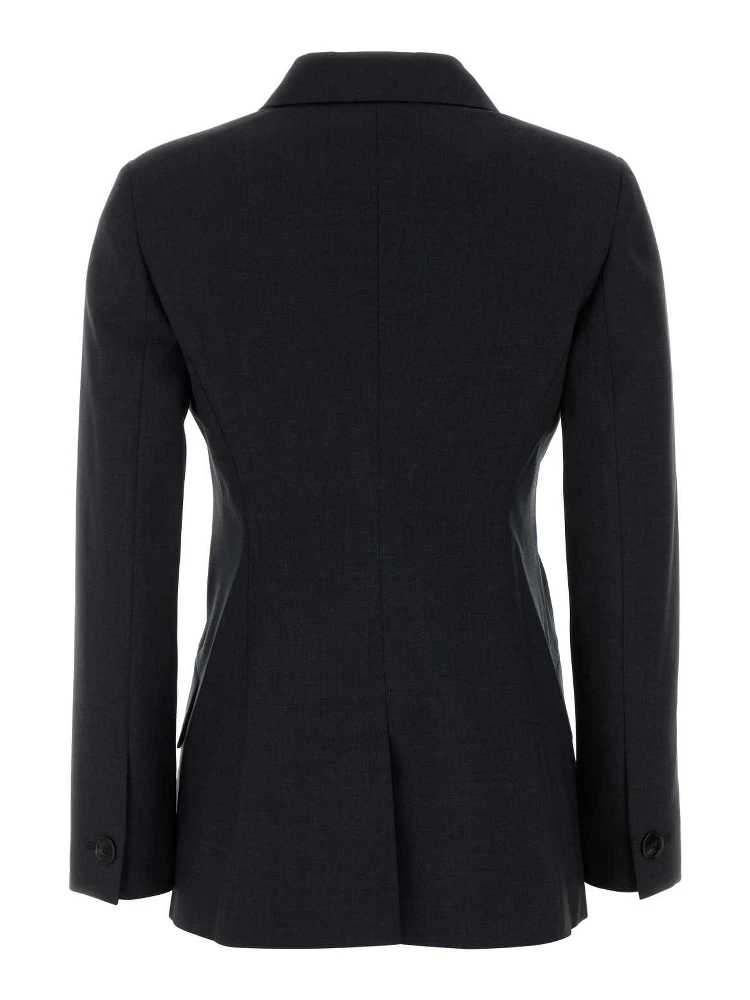 JACKET PLAIN WOOL W/HORN alternative