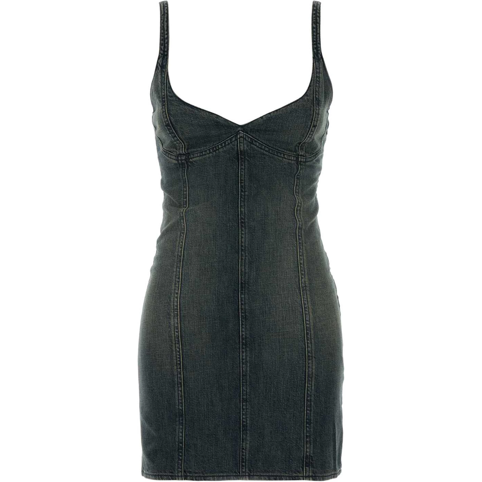 CORSETED MINI DRESS