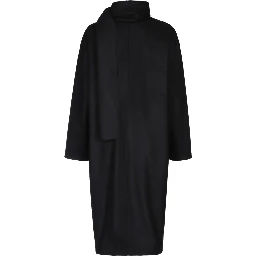 WOMEN SCARF COAT CASHMERE BLEND
