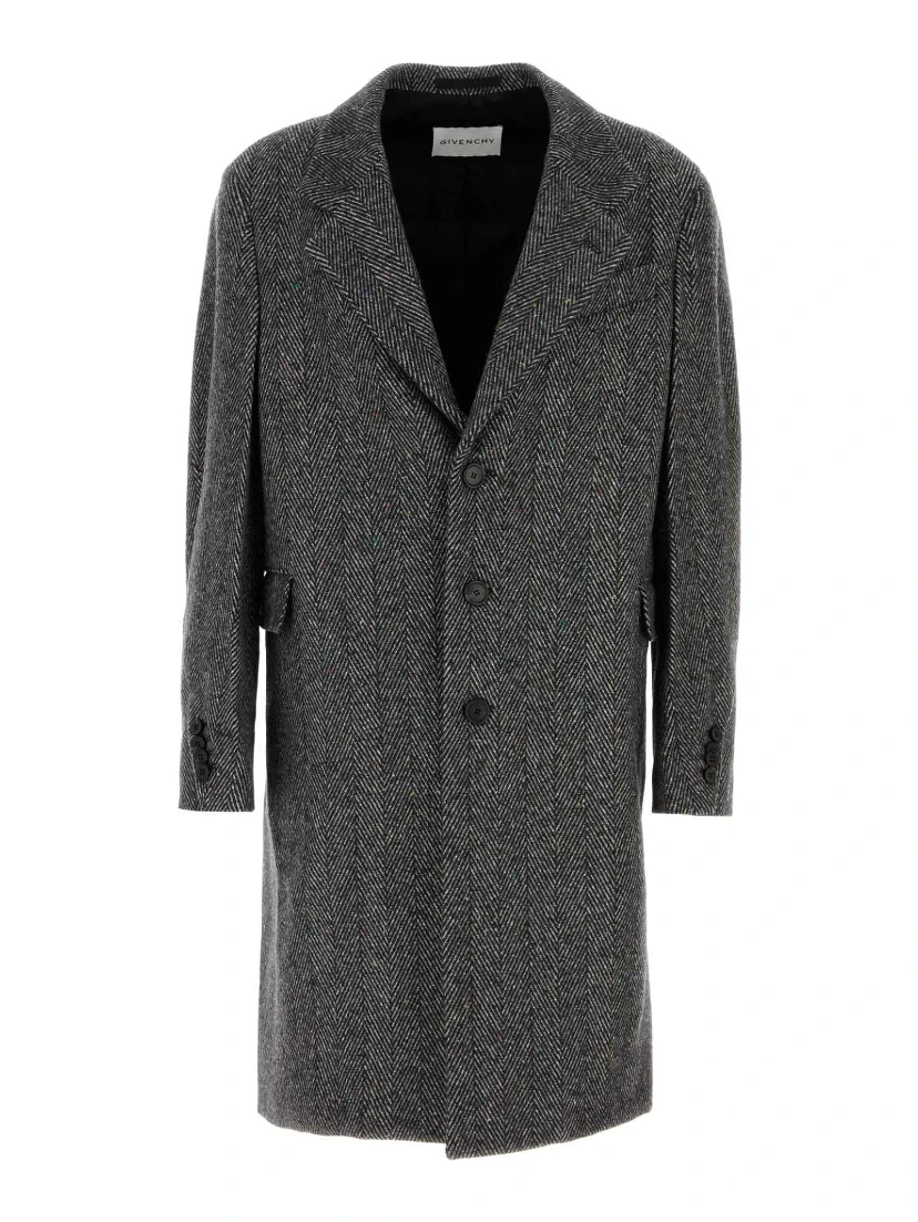 RELAXED NOTCH LAPEL COUTURE SEAM COAT