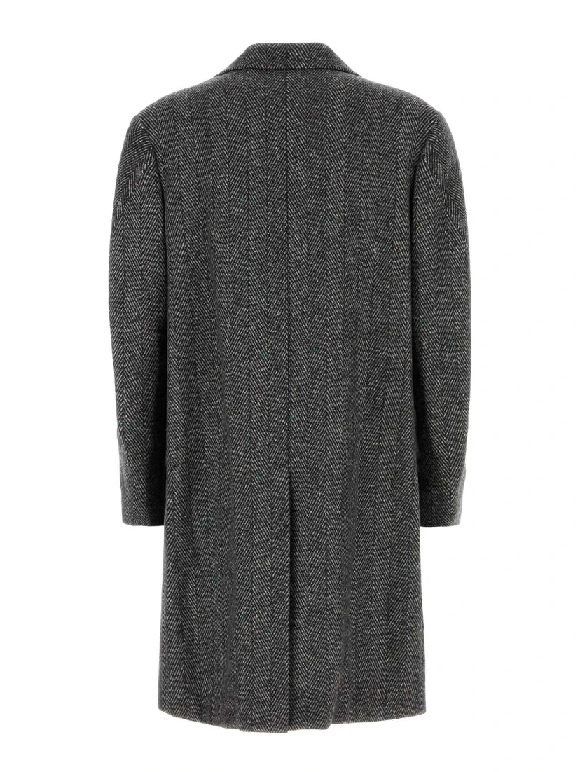 RELAXED NOTCH LAPEL COUTURE SEAM COAT