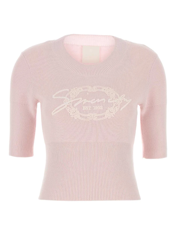 3/4 SLEEVES RIBBED BOTTOM SWEATER