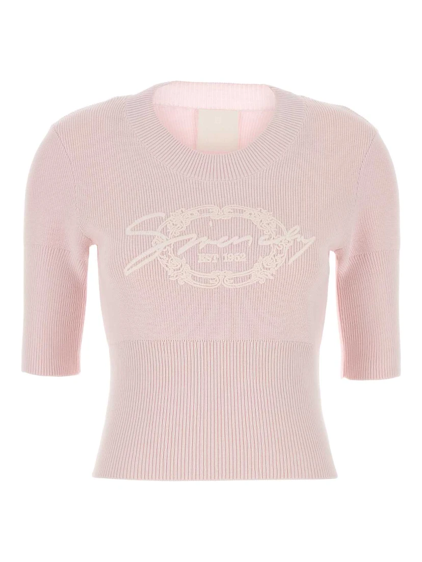 3/4 SLEEVES RIBBED BOTTOM SWEATER