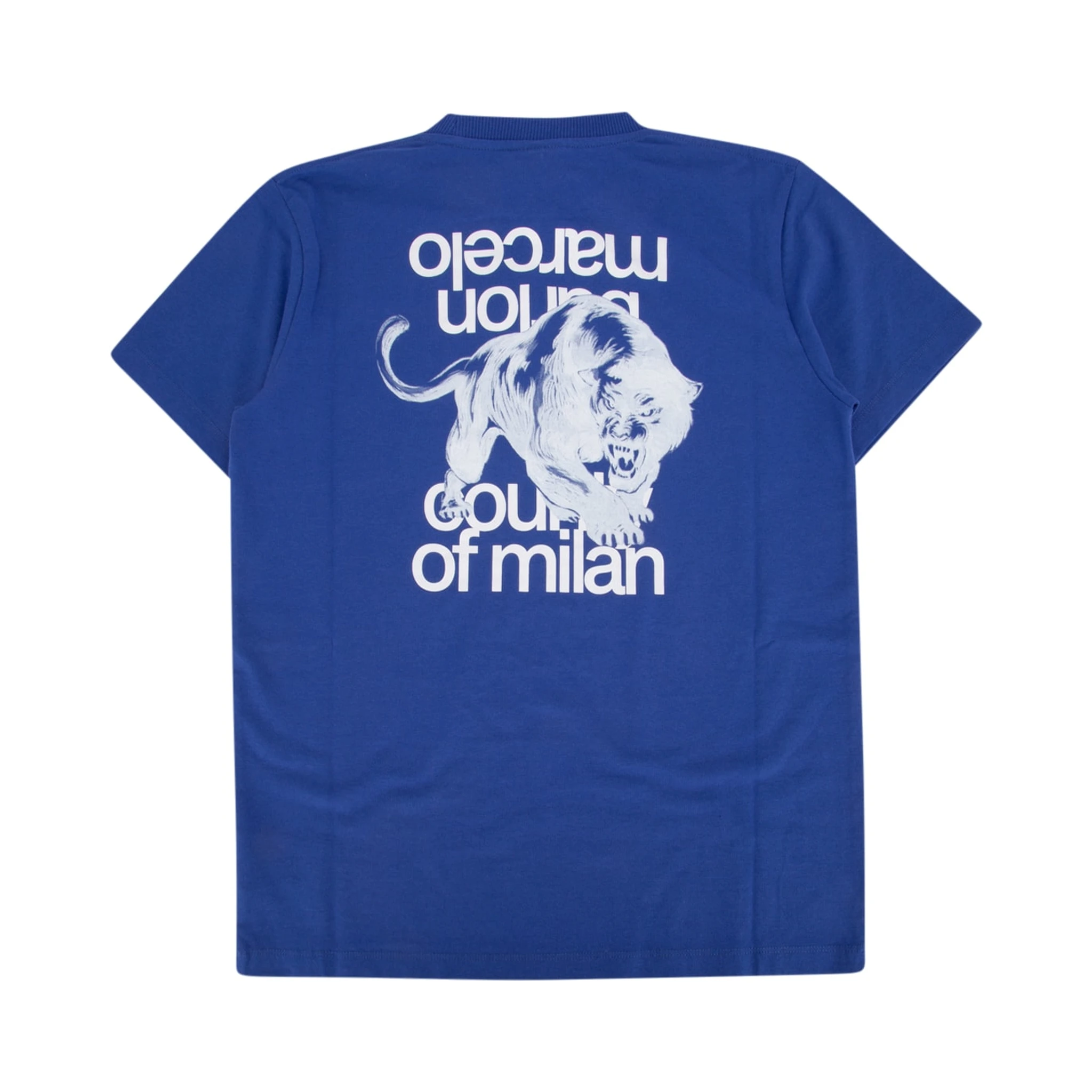 MBCM PANTHER REGULAR T-SHIRT BLUE WHITE