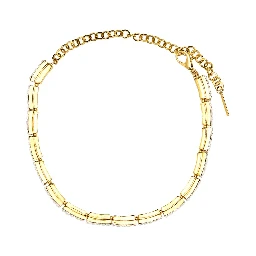 CRYSTAL BAGUETTE CHOKER