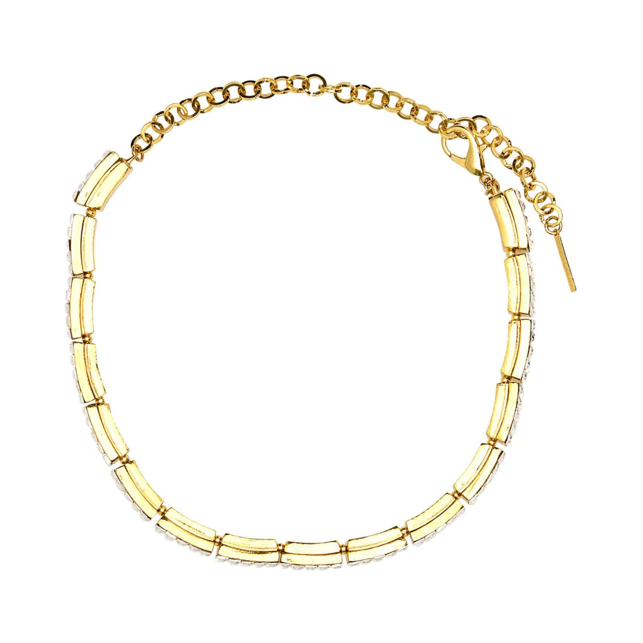 CRYSTAL BAGUETTE CHOKER