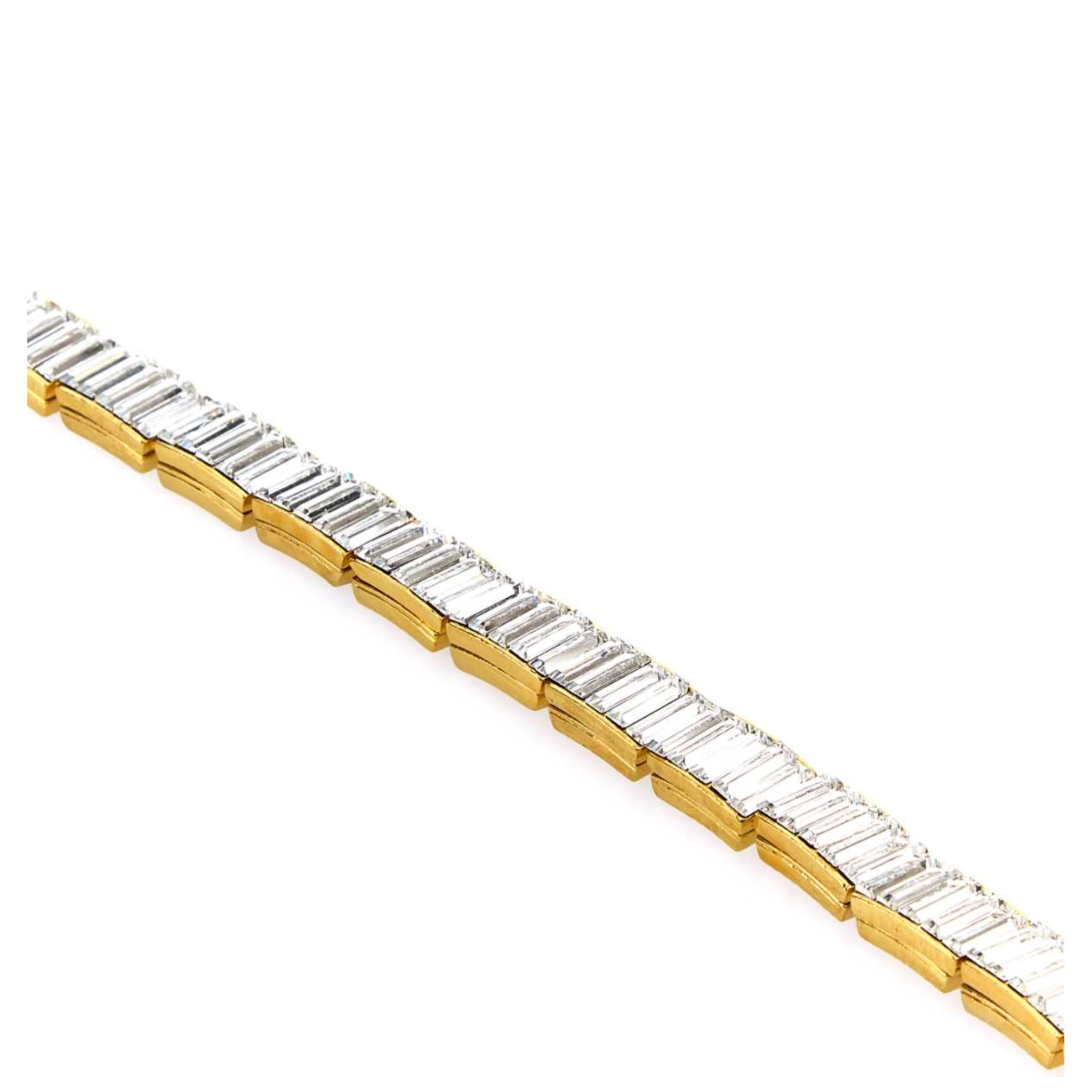 CRYSTAL BAGUETTE CHOKER