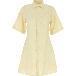 SHORT SLEEVE SHIRT DRESS