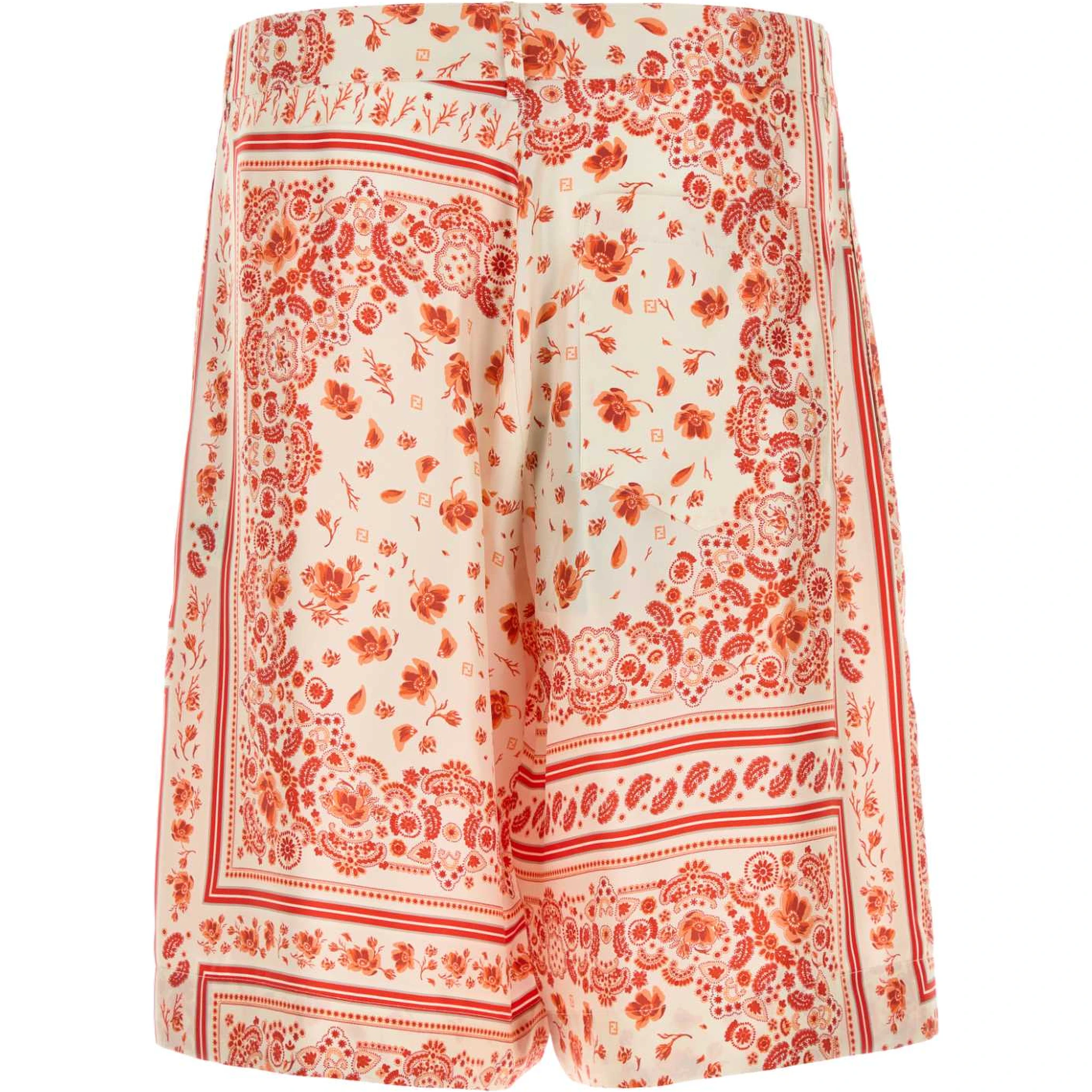 SHORTS SILK BANDANA PRINT