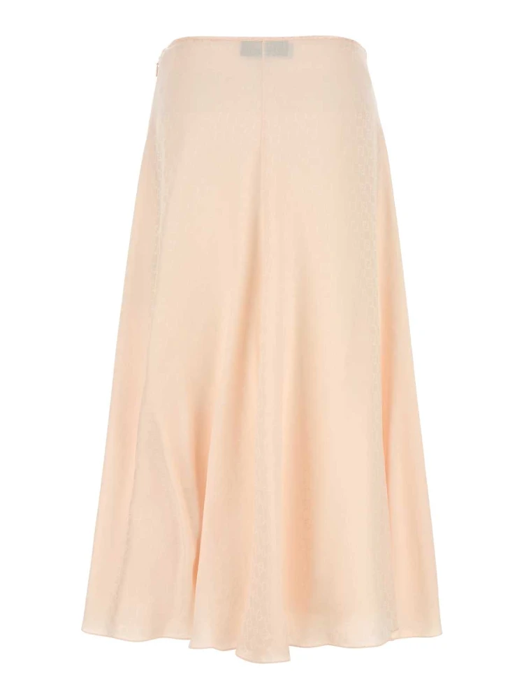 FF LOGO SILK SKIRT alternative