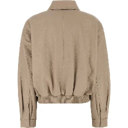 LEATHER CROP JKT