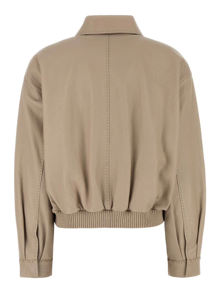 LEATHER CROP JKT alternative