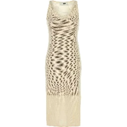MESH KNITTED DRESS