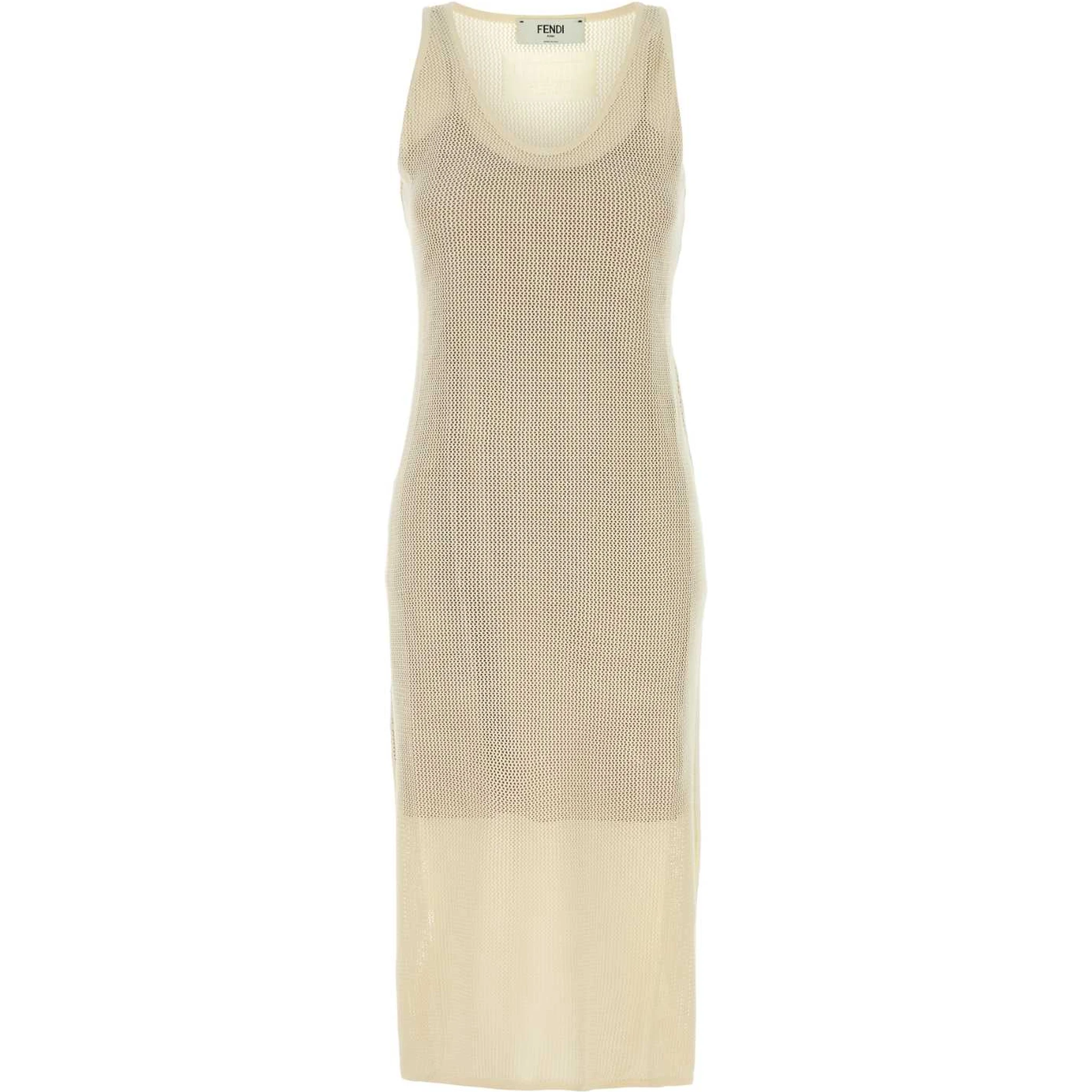 MESH KNITTED DRESS