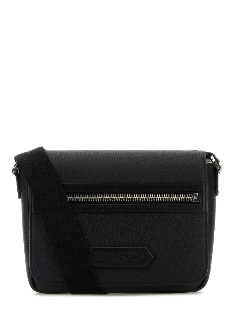 SOFT GRAIN LEATHER TRAVELLER MESSENGER WITH FLAP