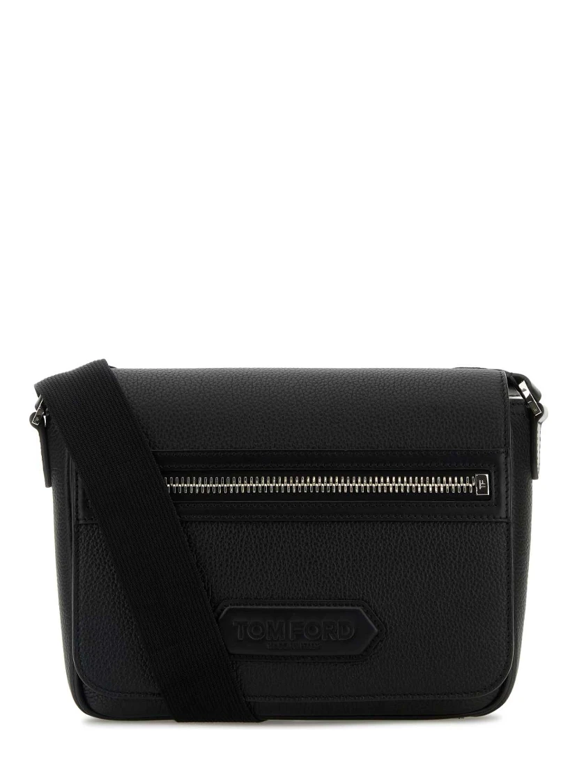 SOFT GRAIN LEATHER TRAVELLER MESSENGER WITH FLAP