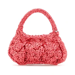 SMALL CABLE KNIT BAG