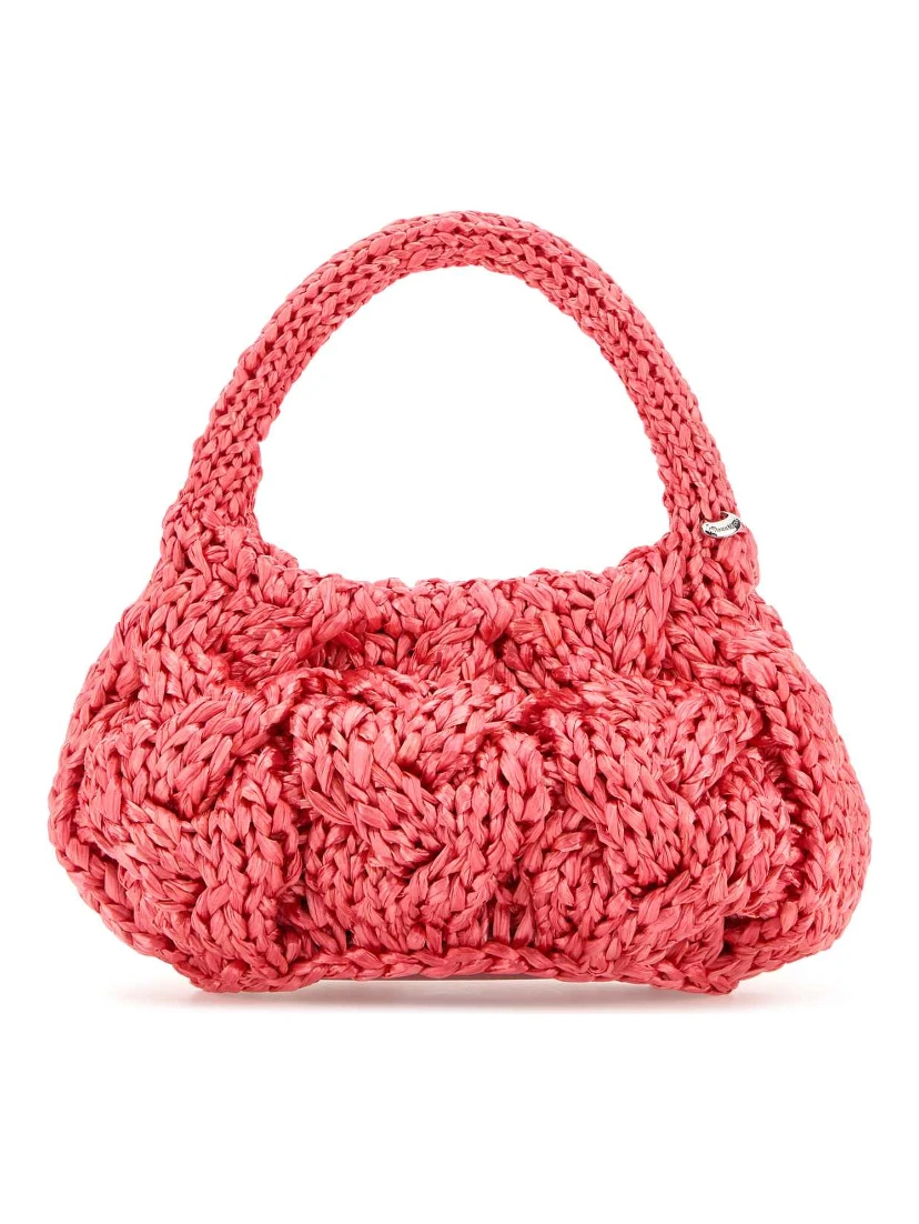 SMALL CABLE KNIT BAG
